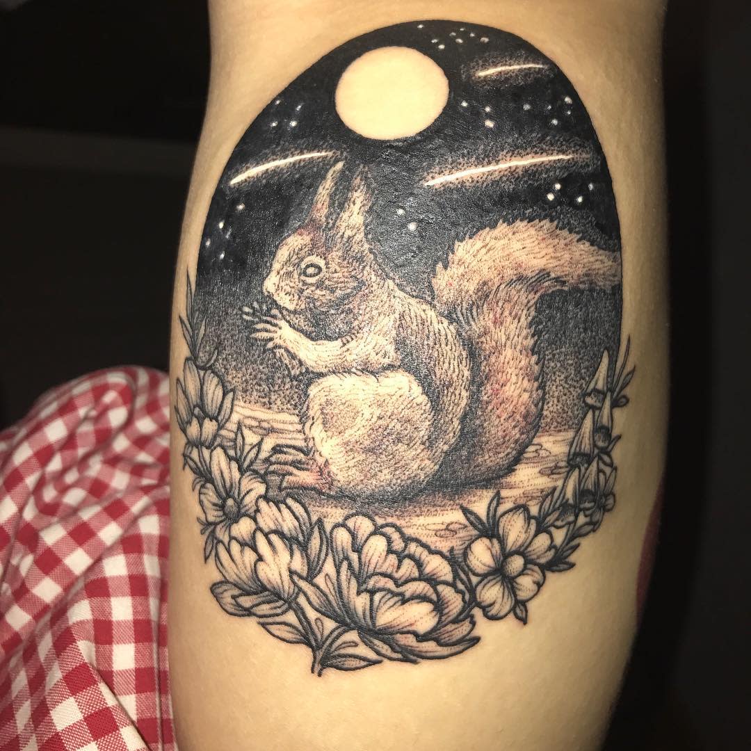101 Best Squirrel Tattoo Ideas You Have To See To Believe  Outsons