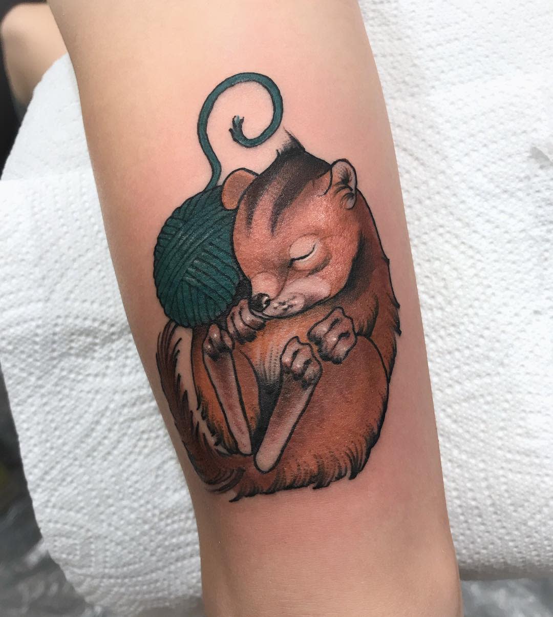 Squirrel for my squirrel Possible placement too  Squirrel tattoo Tattoos  for daughters Tattoos