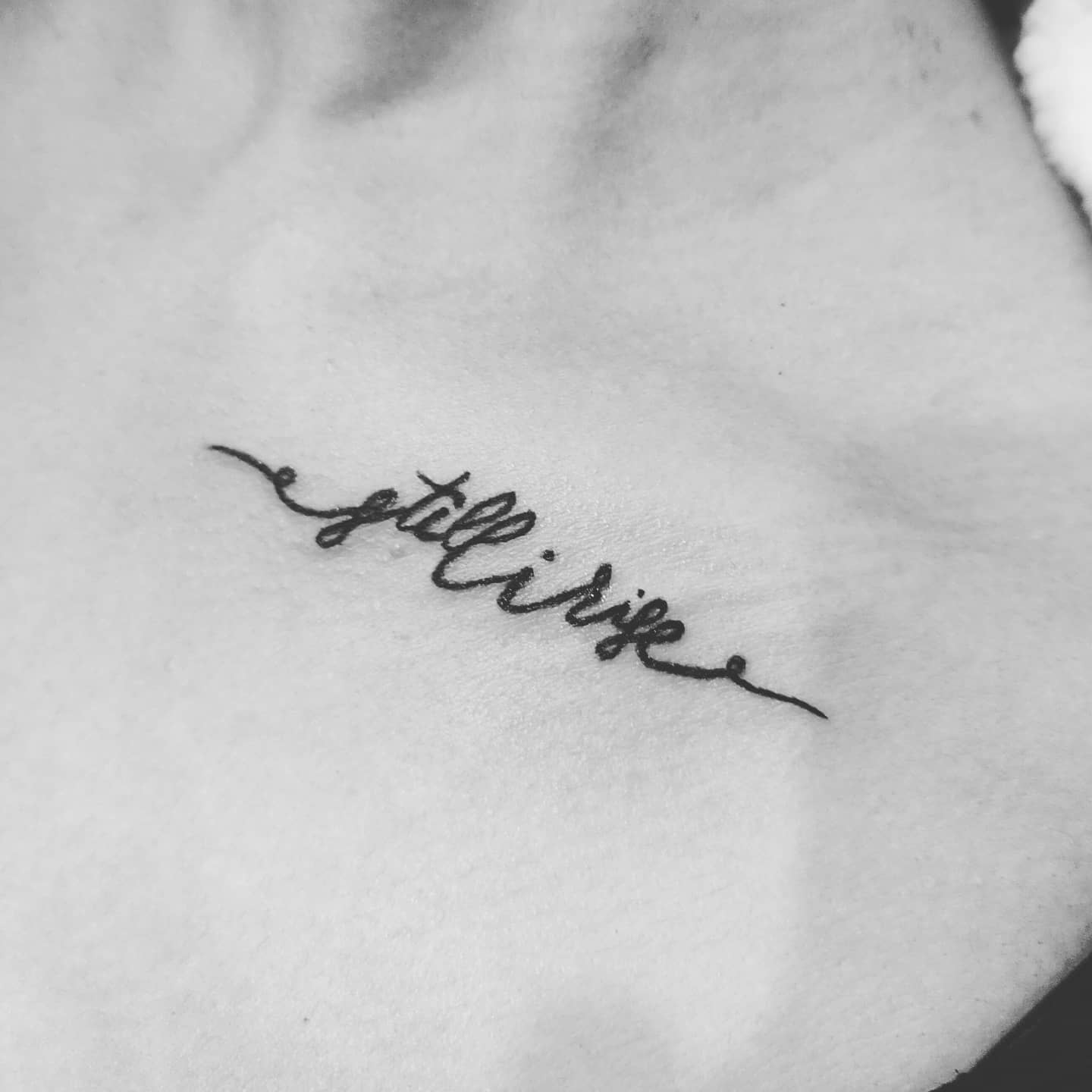 Small Still I Rise Tattoo -its_a_trap0_0