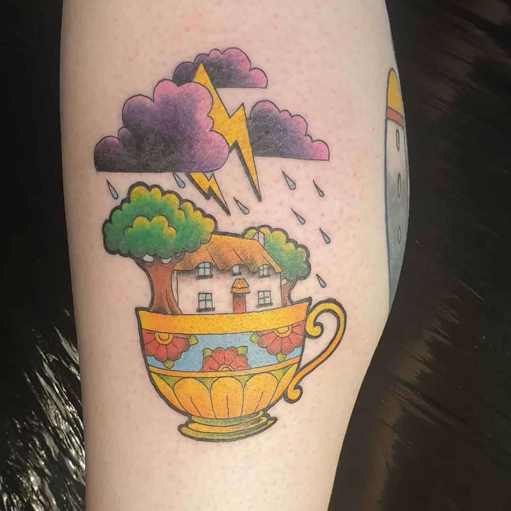 storm in a teacup tattoo meaning