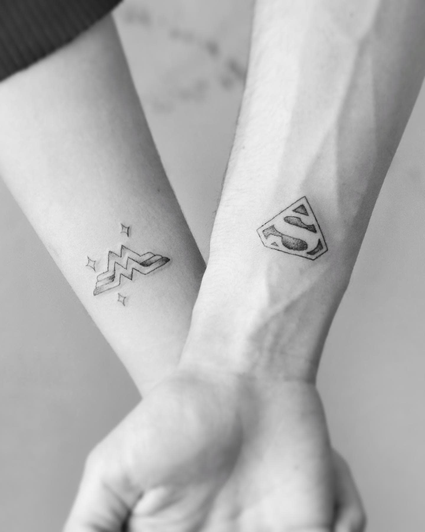 Superman Wrist Tattoo -irnk.tattoo