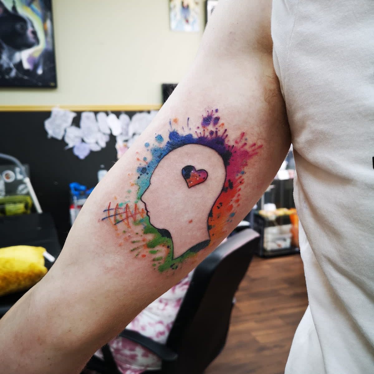 my new tattoo | my breast cancer tattoo yes i am a survivor |  chrissyestabrook | Flickr