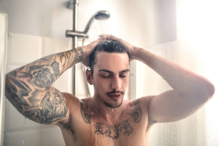Tattooed_Man_Shower