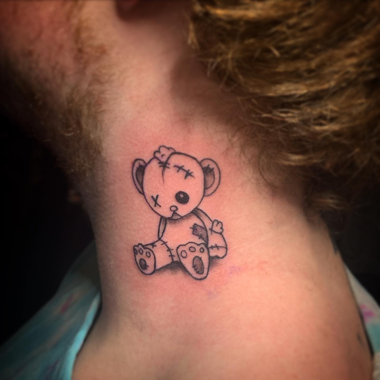 Broken Teddy Bear Tattoo -trondhp