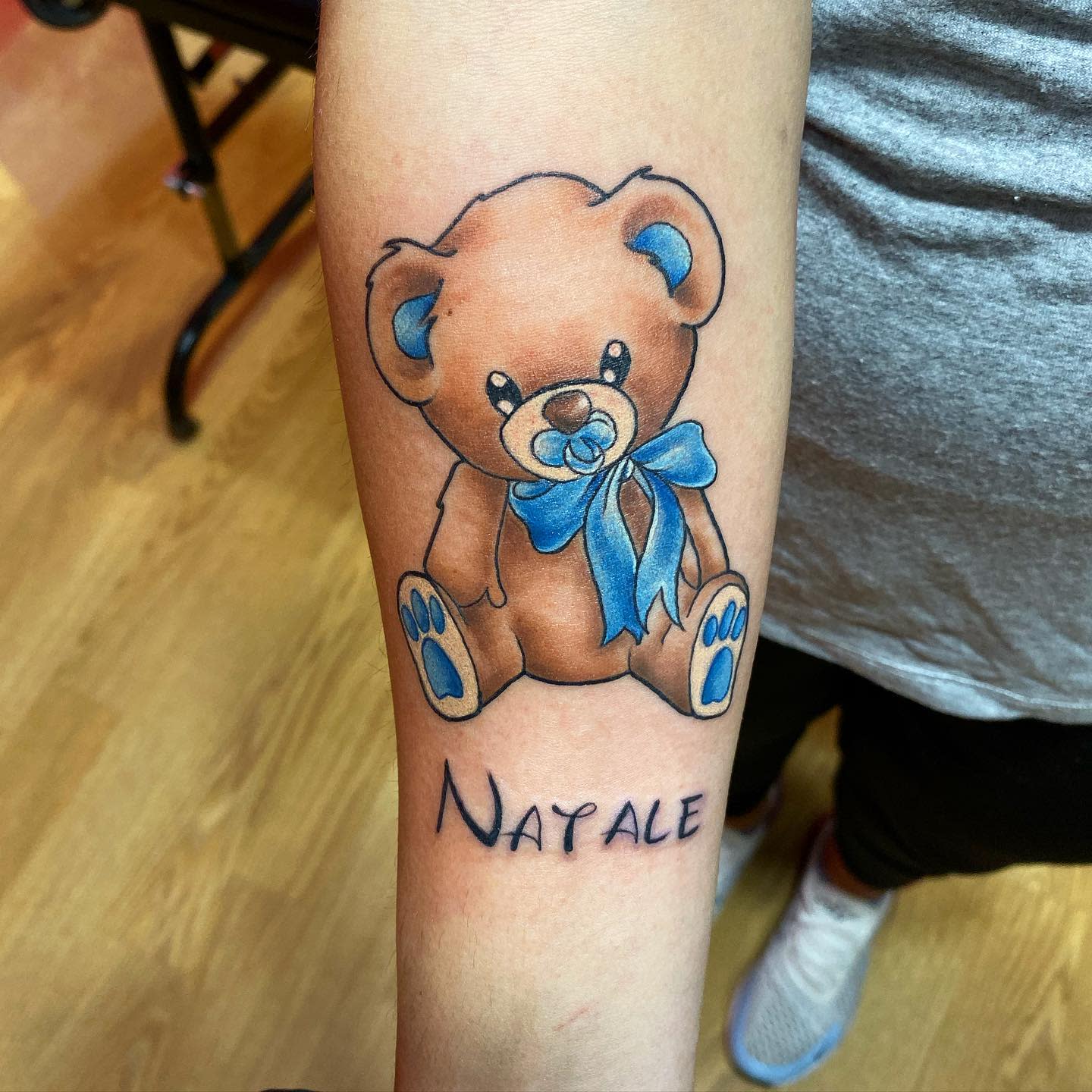 Traditional Teddy Bear Tattoo -desydelpopolo