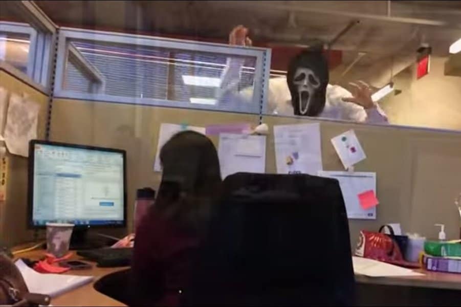 The Ghost at Work Prank