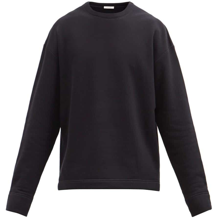 The Row Dara Organic Cotton Jersey Sweatshirt