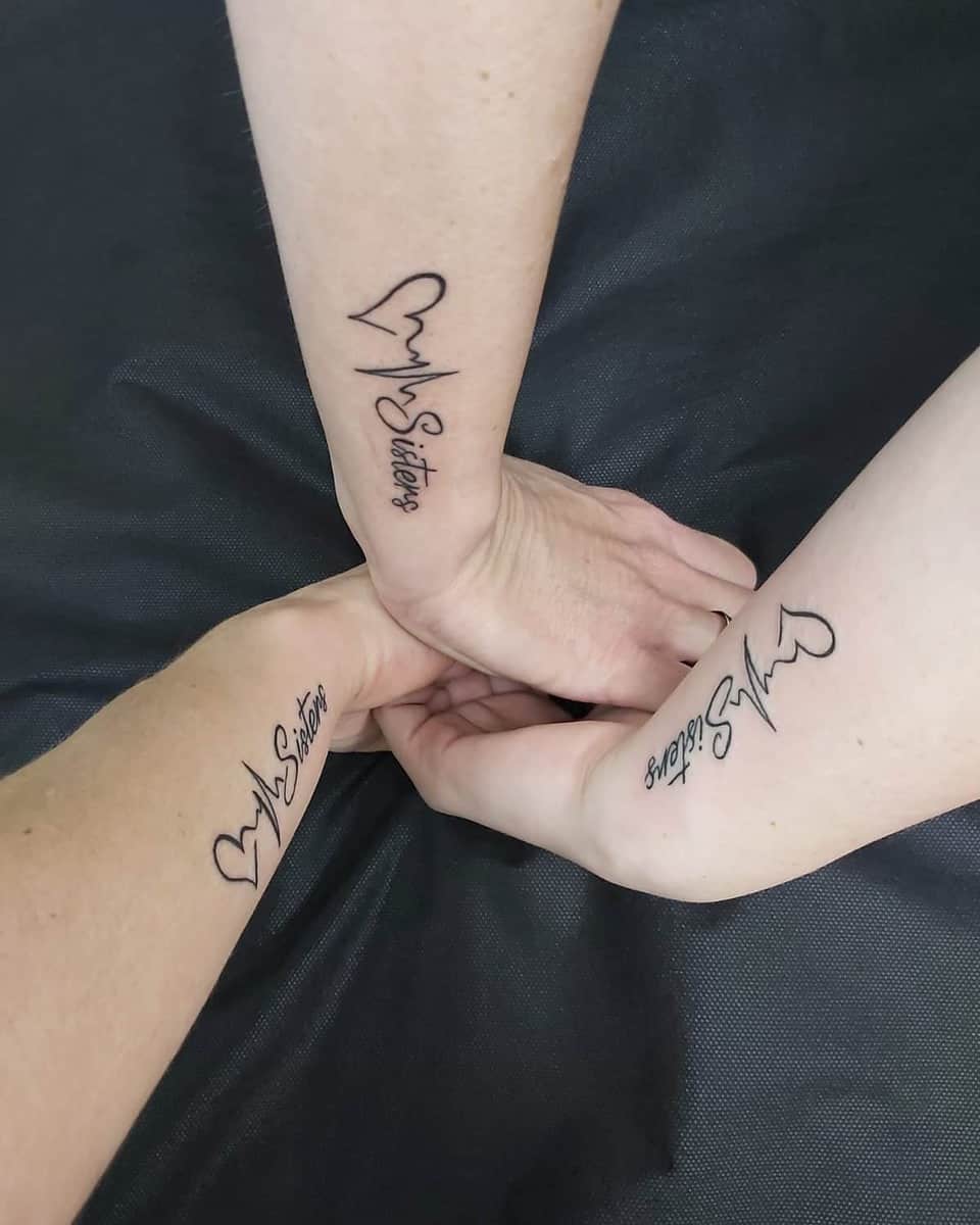 Three Matching Tattoos karintattoo43