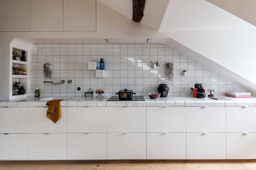Tile kitchen countertop ideas melaniegonin_architecte