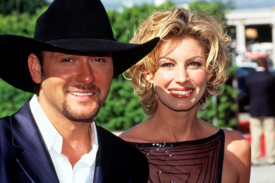 Tim McGraw and Faith Hill 