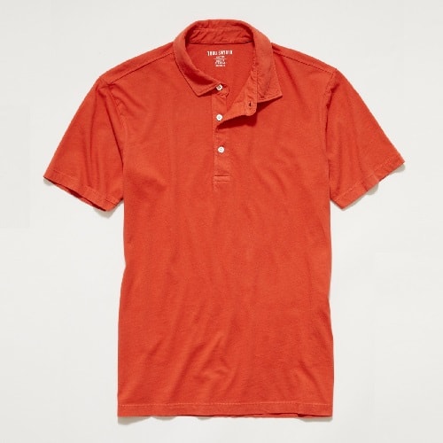 Todd Snyder Made in L.A. Short Sleeve Jersey Polo