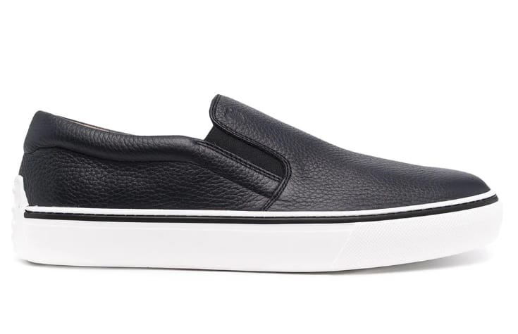 Tod’s Leather Slip-On Sneakers