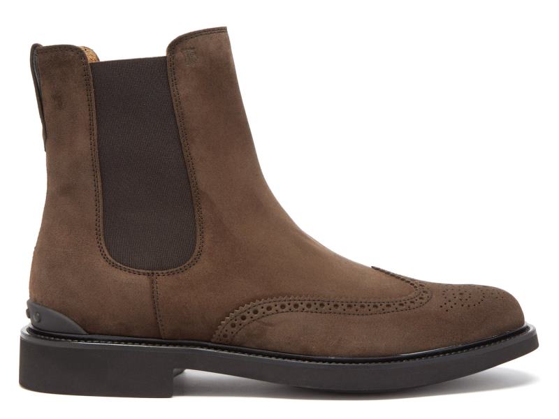 Tod’s Suede Chelsea Boots