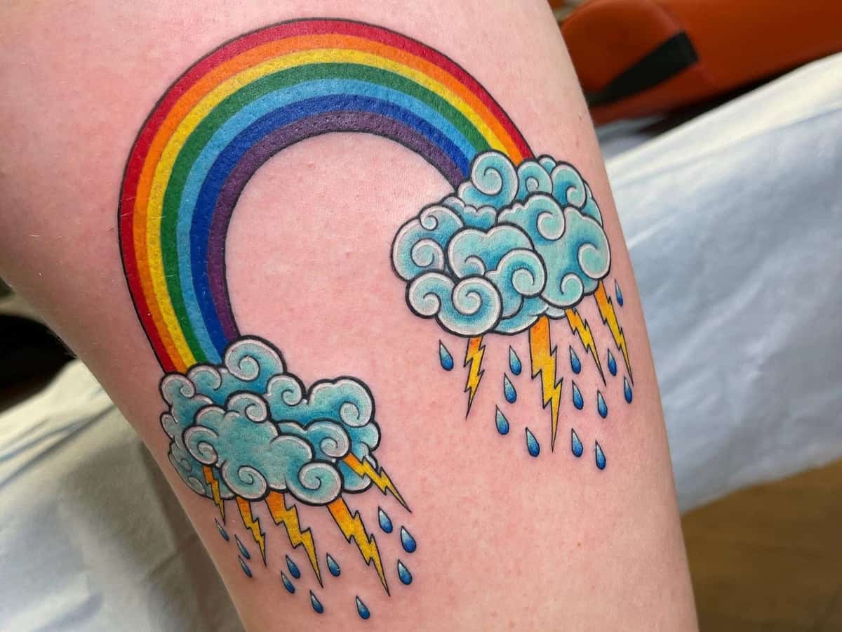The Top 31 Rainbow Tattoo Ideas – [2022 Inspiration Guide]