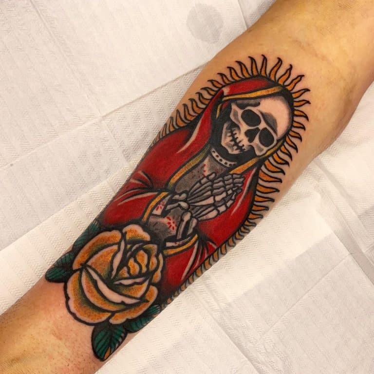 61 Cool Santa Muerte Tattoo Ideas [2023 Inspiration Guide]