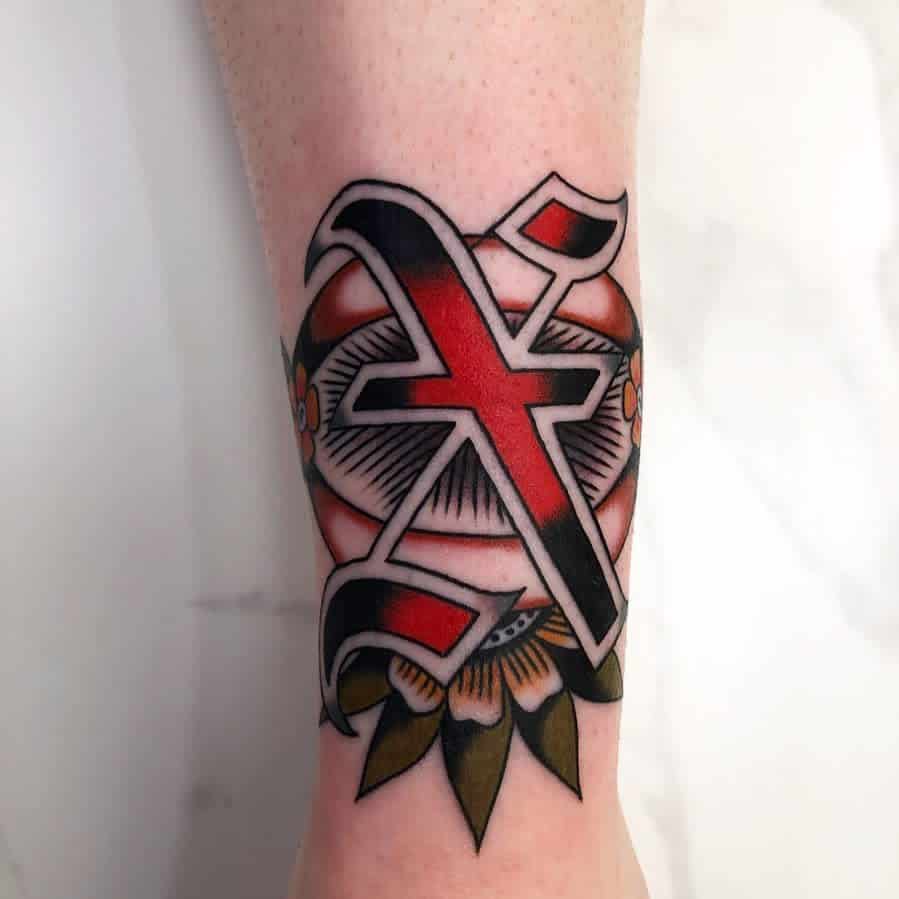 Traditional Straight Edge Tattoo Constantxgrind