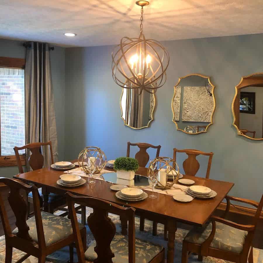 Traditional dining room lighting ideas turquoisebydesign