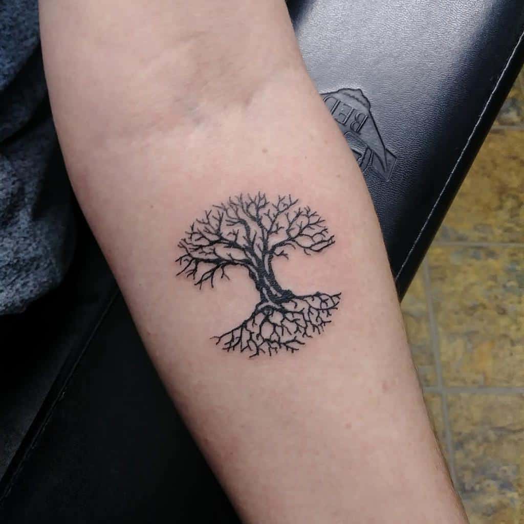 Tree of Life Arm Tattoo birdslegion