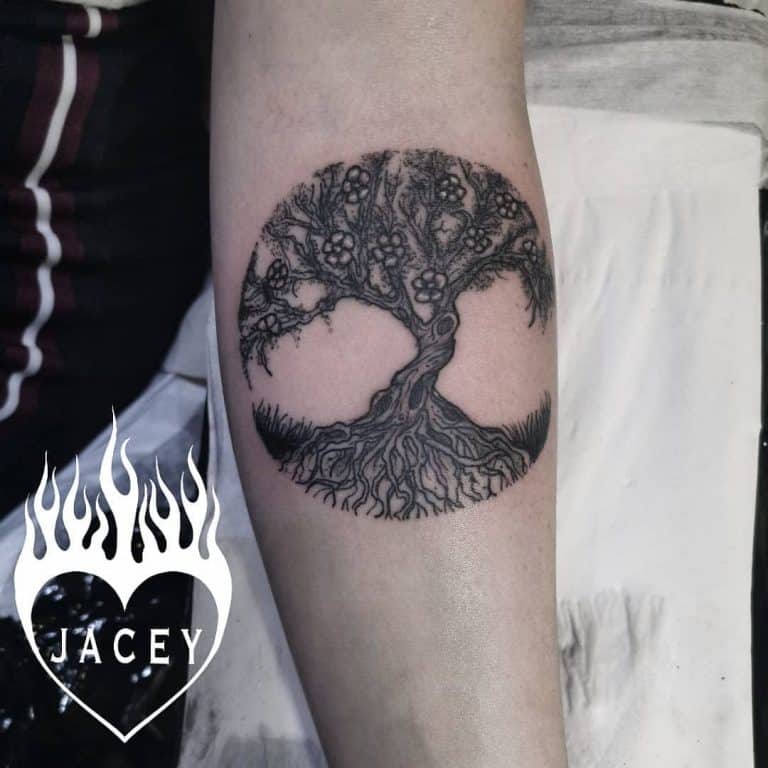 Enchanting Tree Arm Tattoo Ideas with Symbolic Meaning