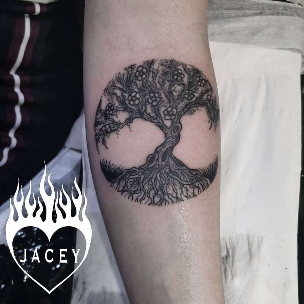 Tree of Life Arm Tattoo jaceylove_tattooer