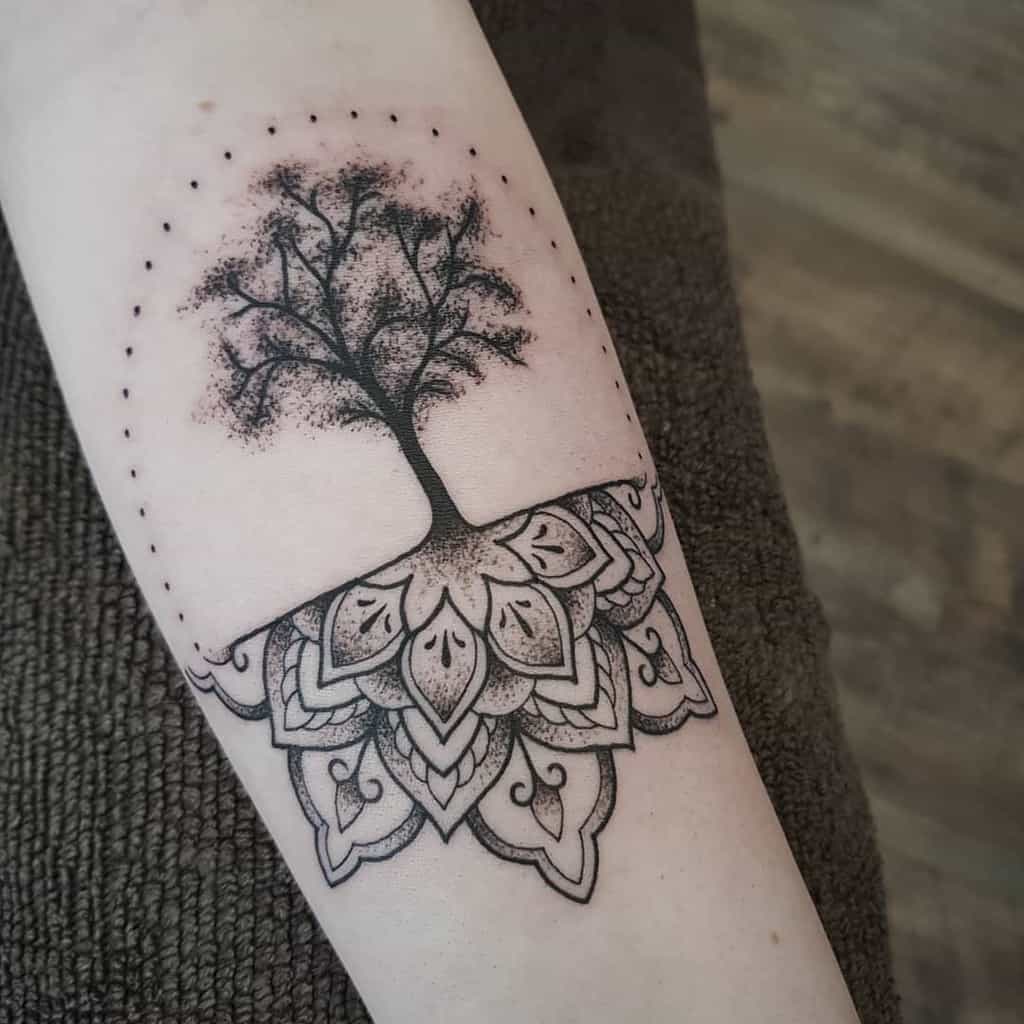 Tree of Life Arm Tattoo suspektlines