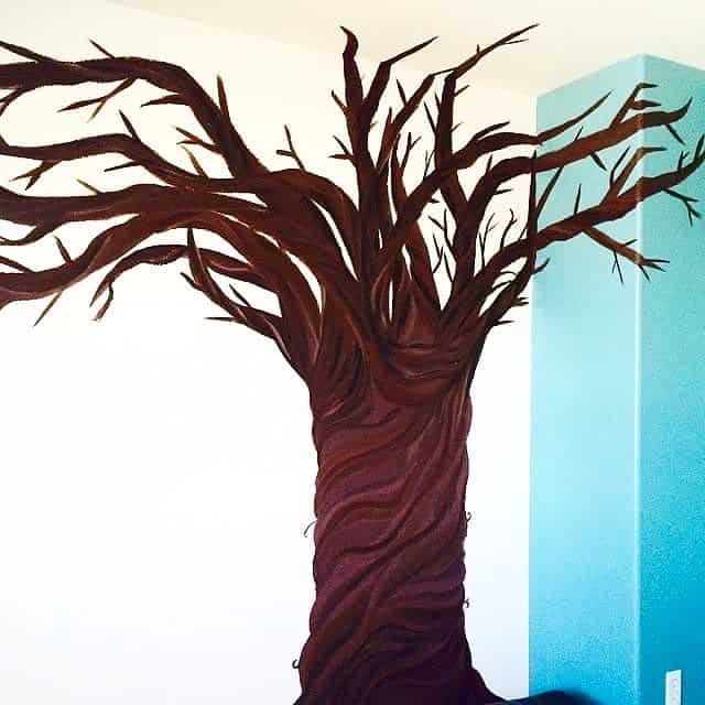 Trees Wall Mural Ideas -artbyasasieta