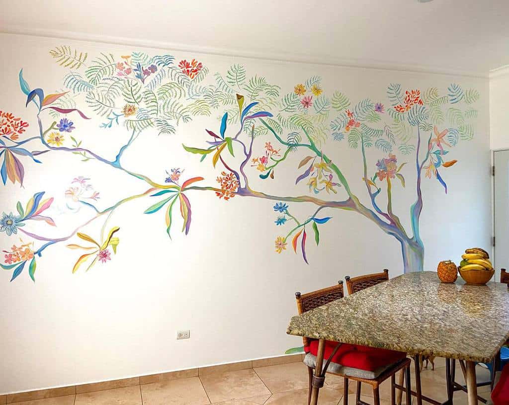 Trees Wall Mural Ideas -makaluuu_maria