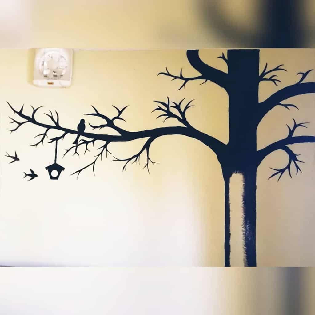 Trees Wall Mural Ideas -mamaknws_best