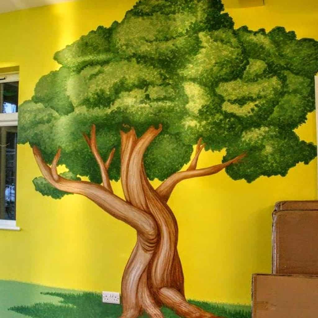 Trees Wall Mural Ideas -muralsandmarks