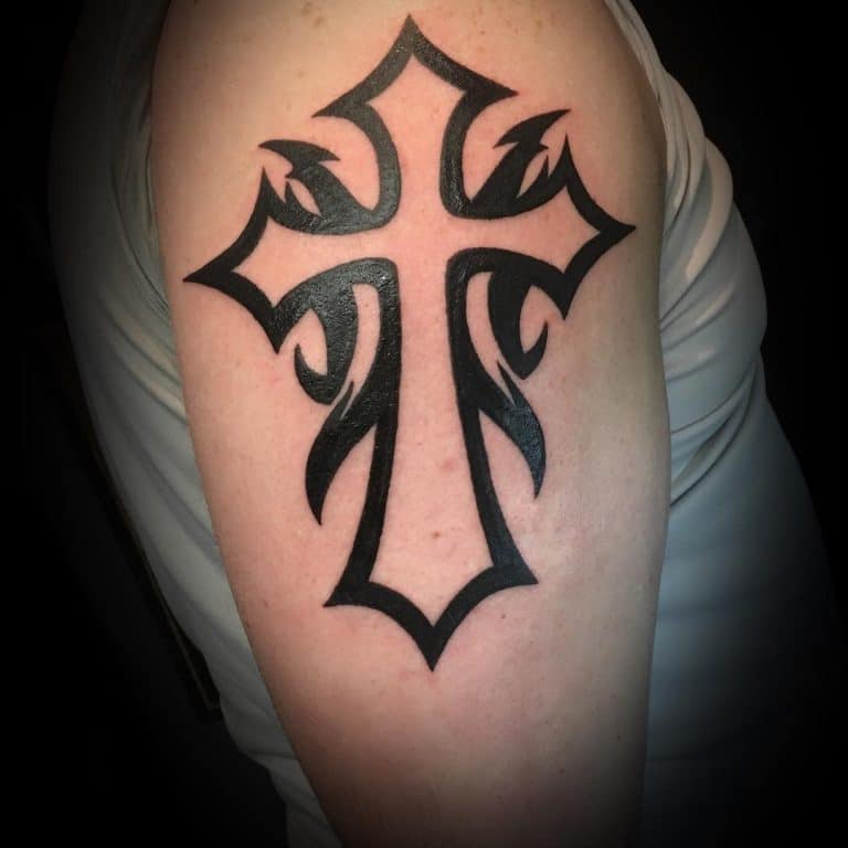 tattoos tribal cross pictures and images        
        <figure class=