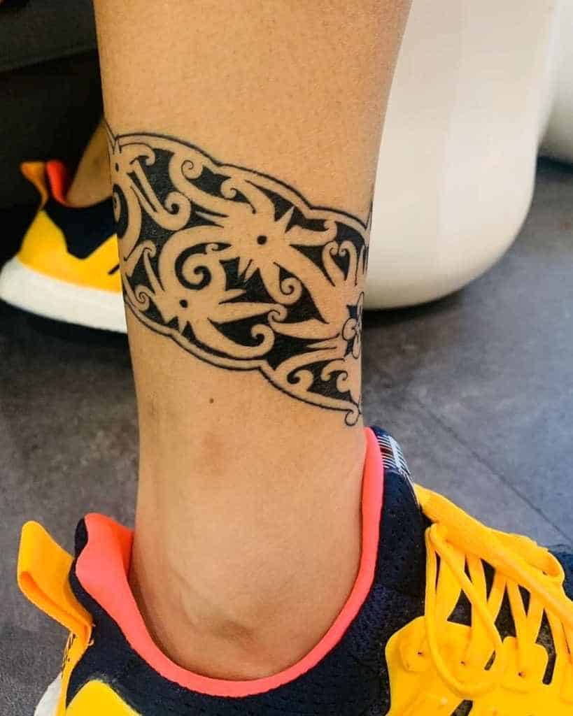 Tribal Leg Tattoos for Women _orangulu_