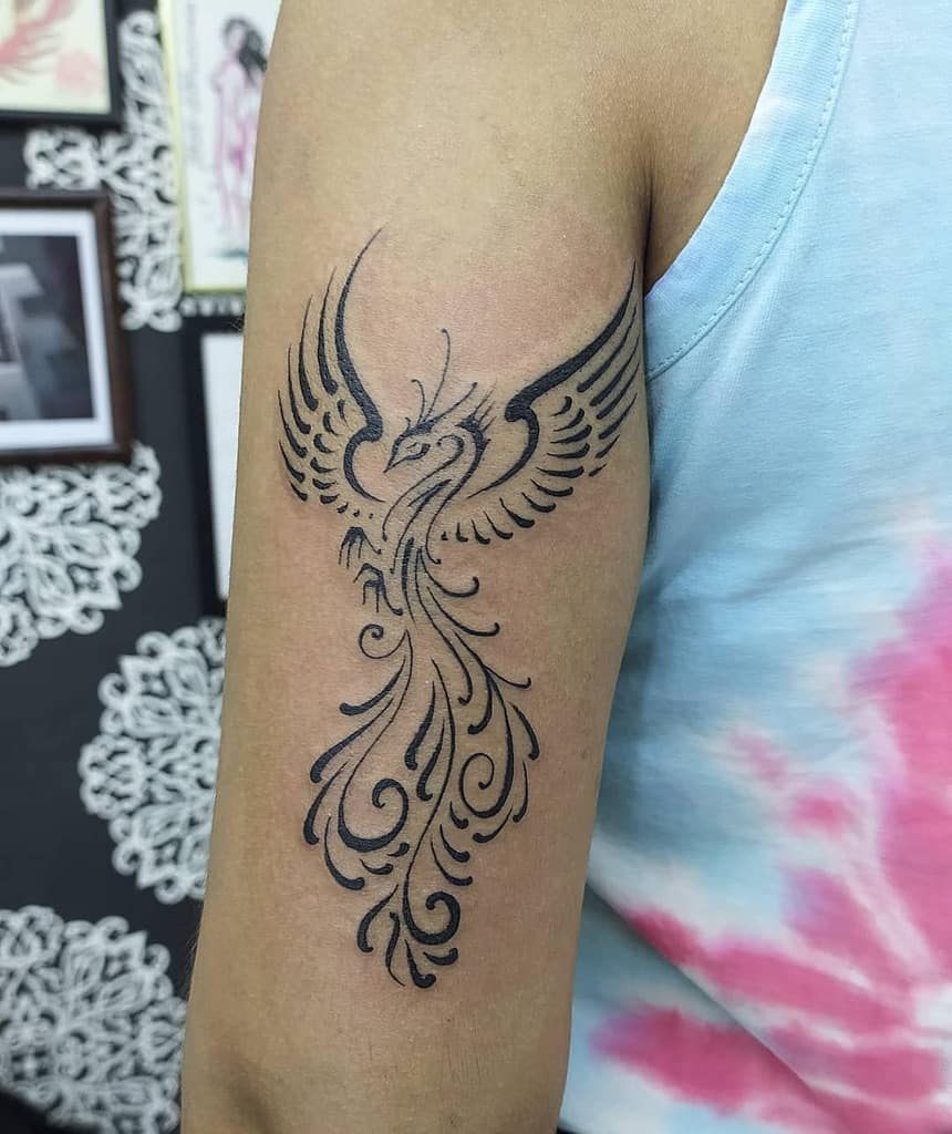 N.A Tattoo Studio - Phoenix Tattoo done by @tattoosbyabhishek  @natattoostudio #phoenixtattoo #tattooideas #tattoostyles #tattoosdelhi  #meaningfultattoos #soulartclub #lbbdelhincr #sohotdelhi #whatshotdelhi |  Facebook