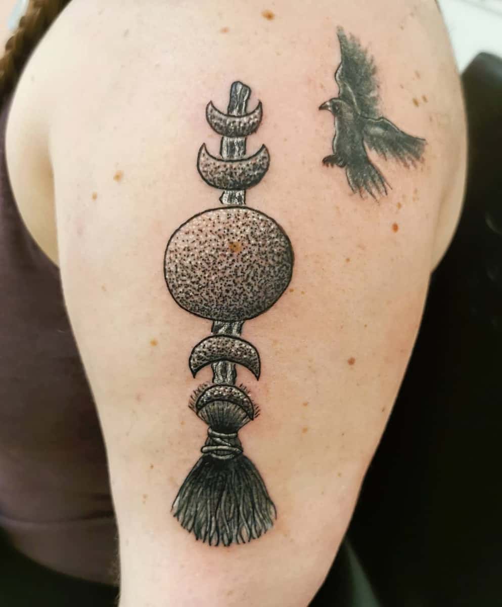 Tatuajes De Brujas De La Triple Diosa -debaydeluxtattoo