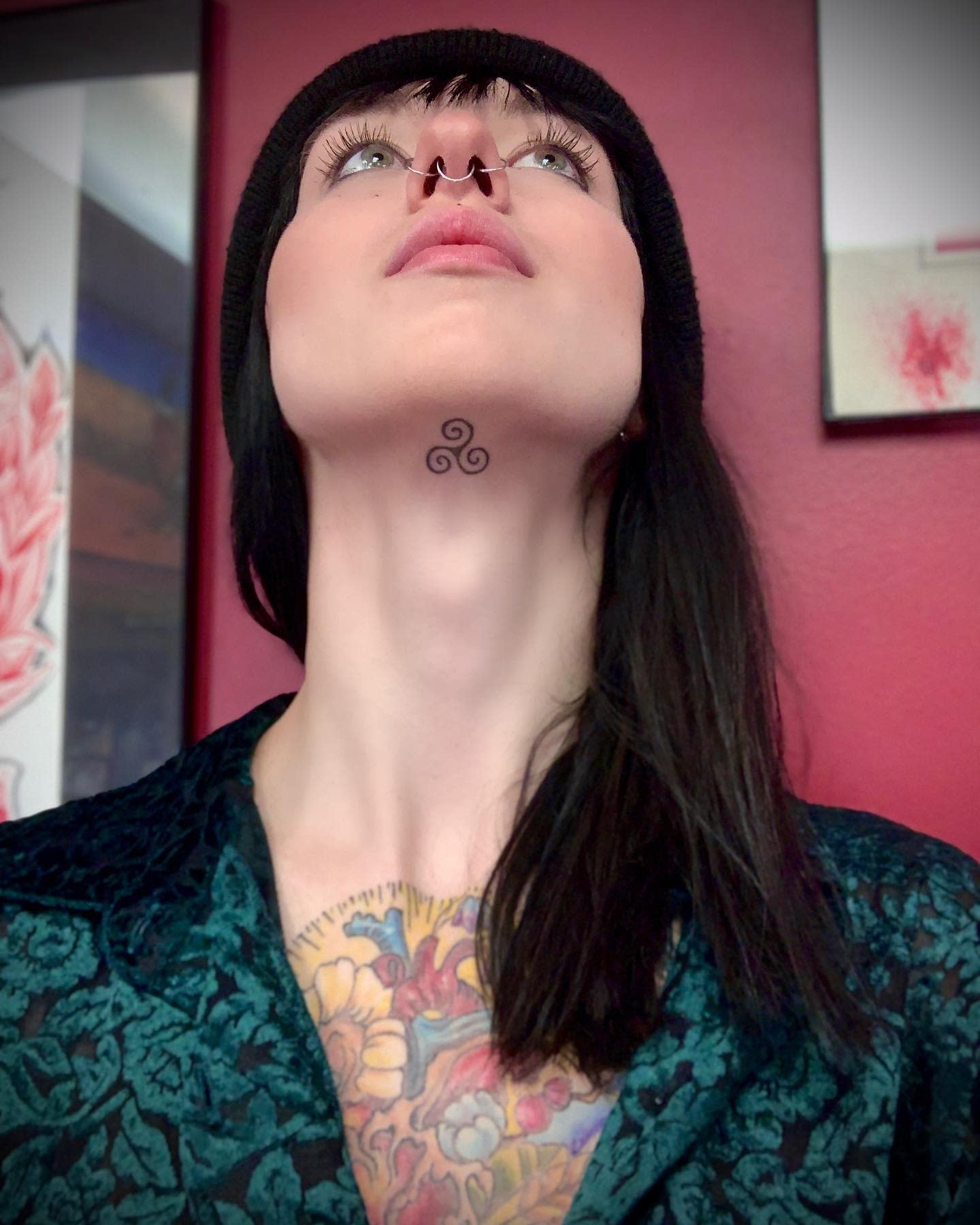 Feminine Triskelion Tattoo -full_circle_tattoo
