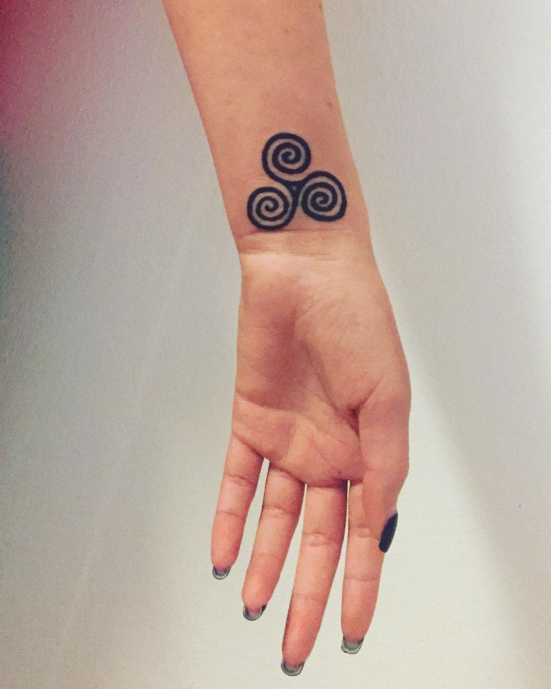 Triskelion Wrist Tattoo -m4r7a94