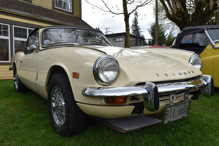 Fort,Langley,,Bc,,Canada,April,24,,2017.,A,1969,Triumph