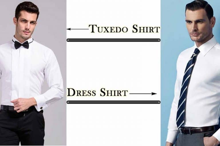 Tuxedo Shirt vs. Dress Shirt Everything You Need to Know