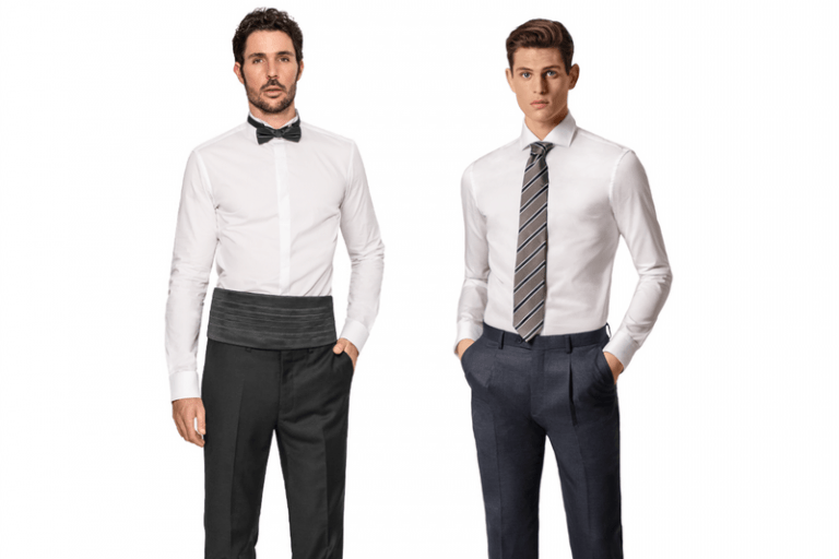 Tuxedo Shirt vs. Dress Shirt Everything You Need to Know