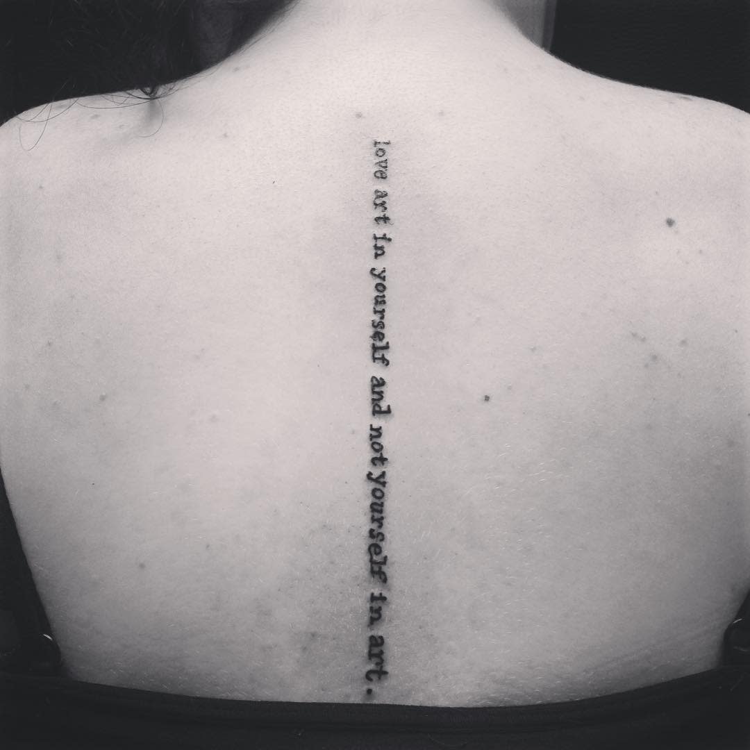 Back Typewriter Font Tattoo -_bathed_in_possession