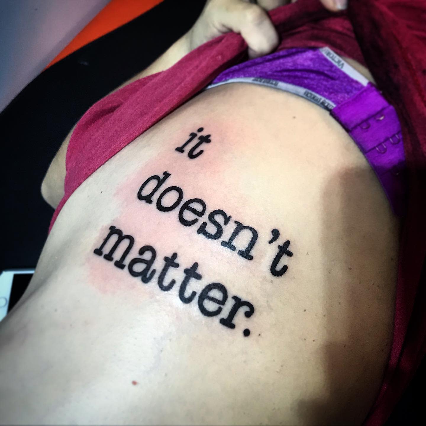 Simple Typewriter Font Tattoo -ink_by_jade