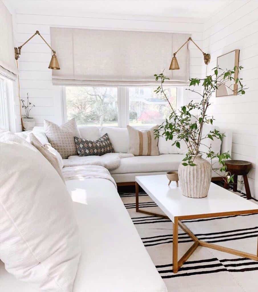 White Sunroom Decorating Ideas seacoast_abode