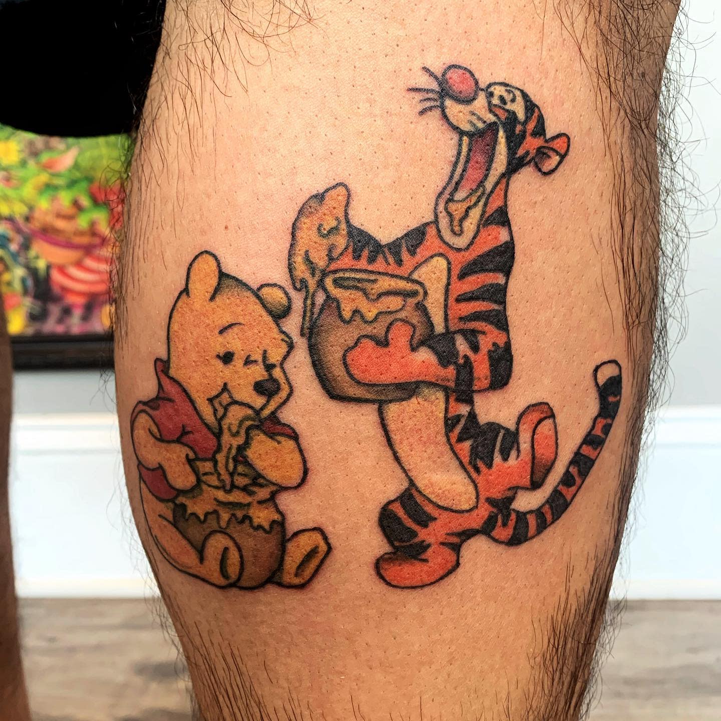 Tatuaje Miel Winnie the Pooh -brihaug