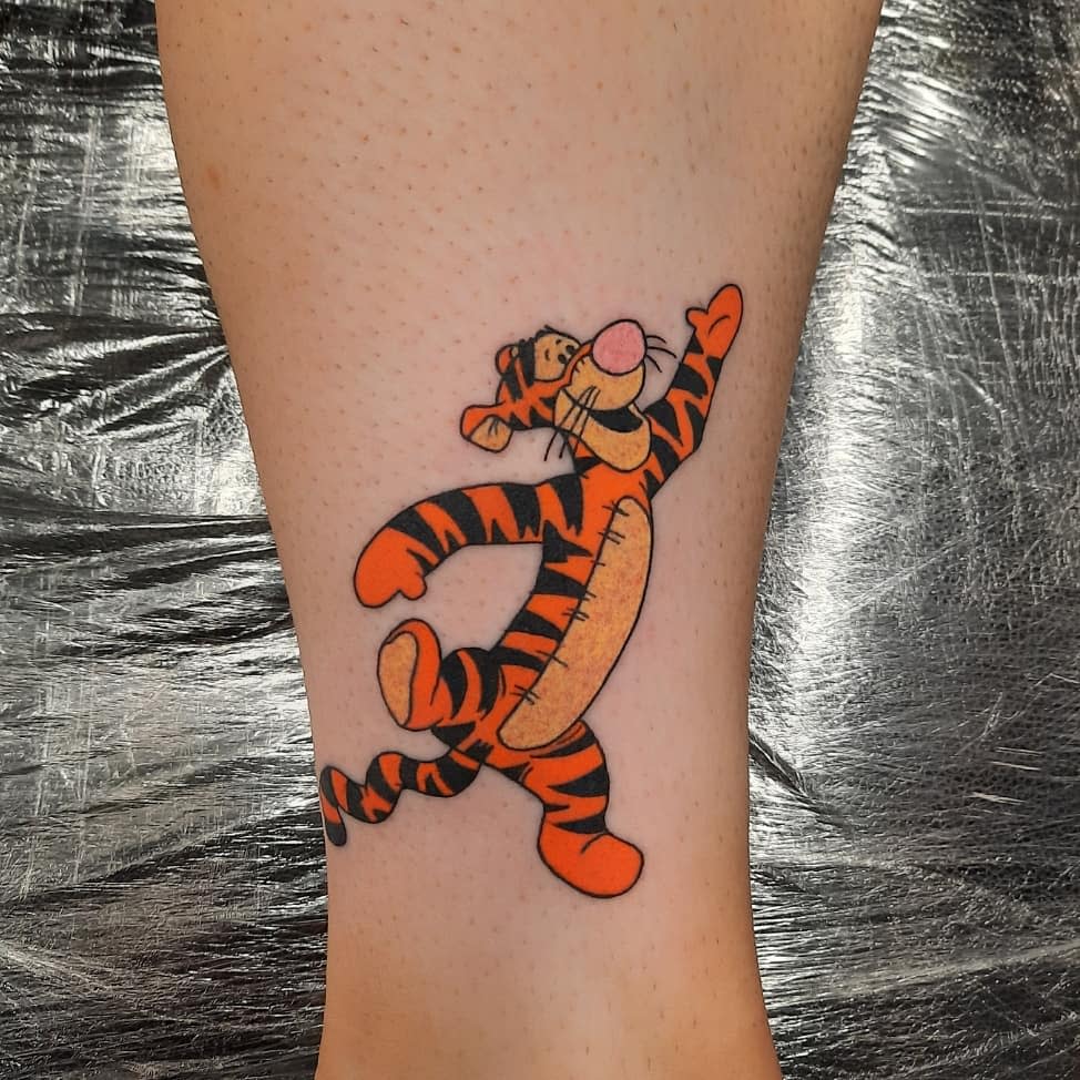 Tatuaje Tigger Winnie the Pooh -naynolan