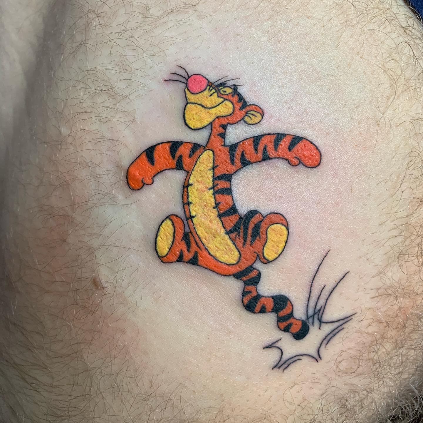 Tatuaje Tigger Winnie the Pooh -yvetteyvelle