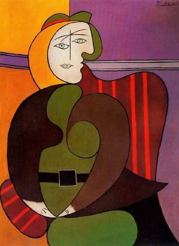 Woman in a Red Armchair (Pablo Picasso)
