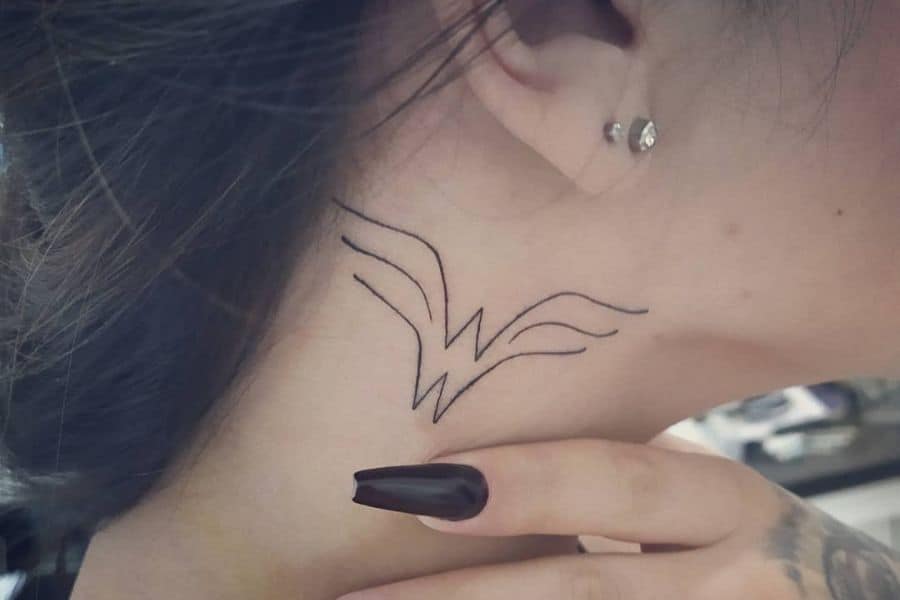The Top 45 Wonder Woman Tattoo Ideas – [2022 Inspiration Guide]