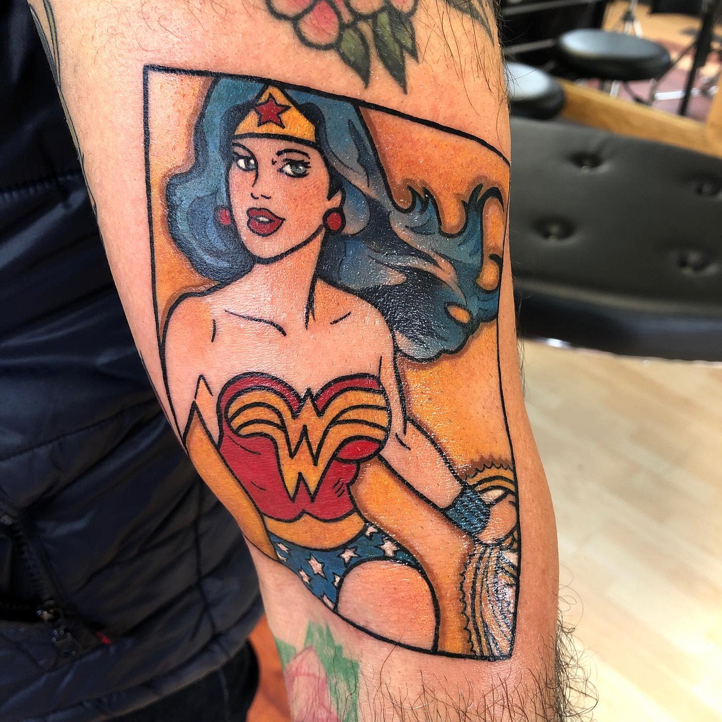 Comic Wonder Woman Tattoo -pamzapata