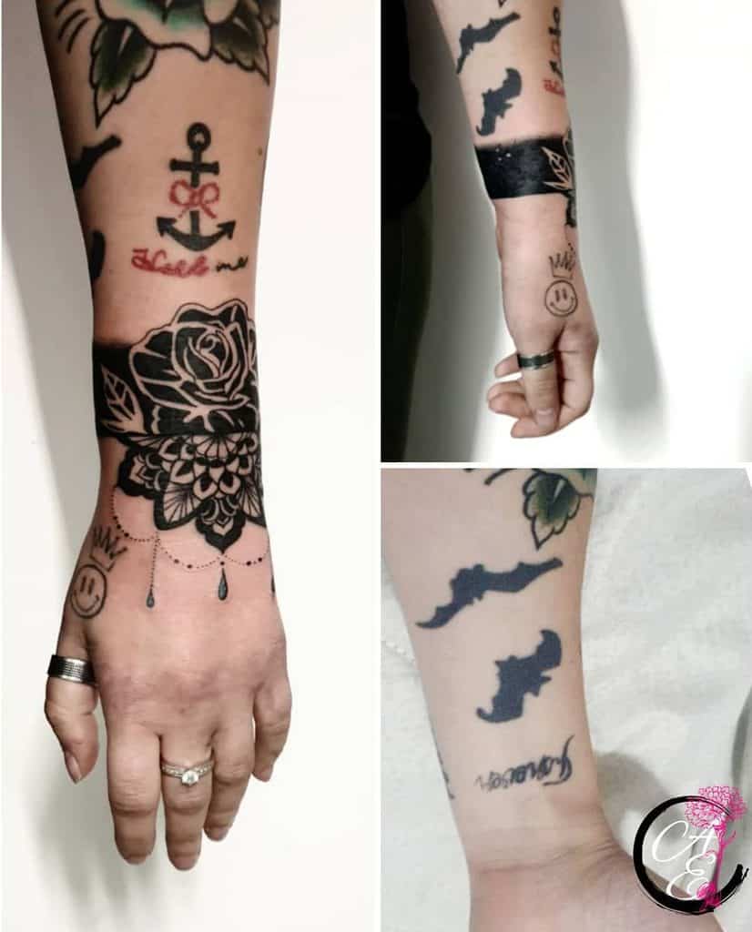 Wrist Hand Chandelier Tattoo Chandelier Tattoos Ellietattoo 2