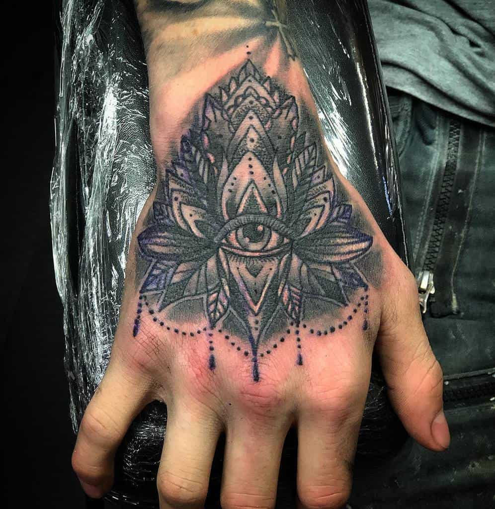 Wrist Hand Chandelier Tattoo Mandalatattoostudio
