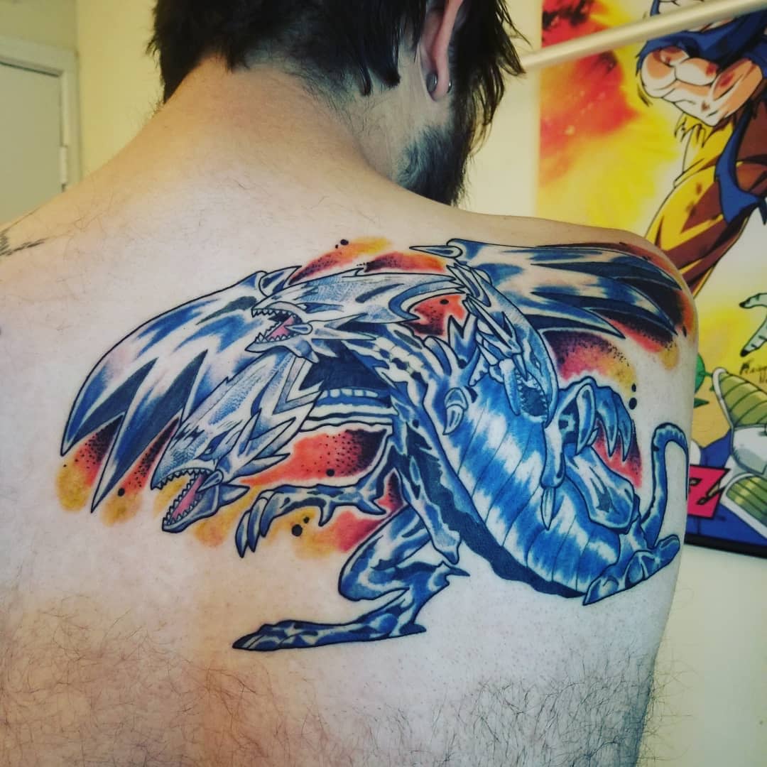 Dragon Yugioh Tattoo -fiddlinwithcosplay